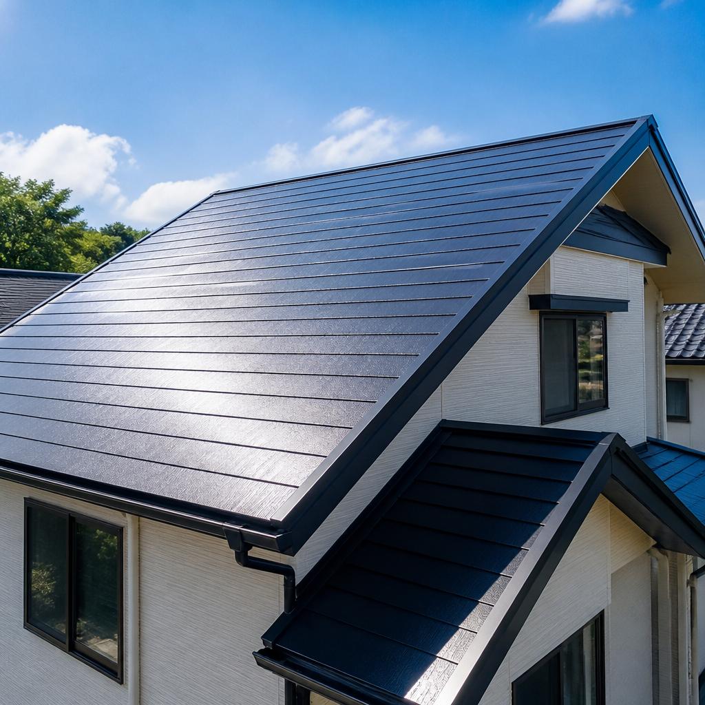 戸建ての屋根を美しく塗装し、住まいを守る。西区でのリフォームは私たちにお任せ！