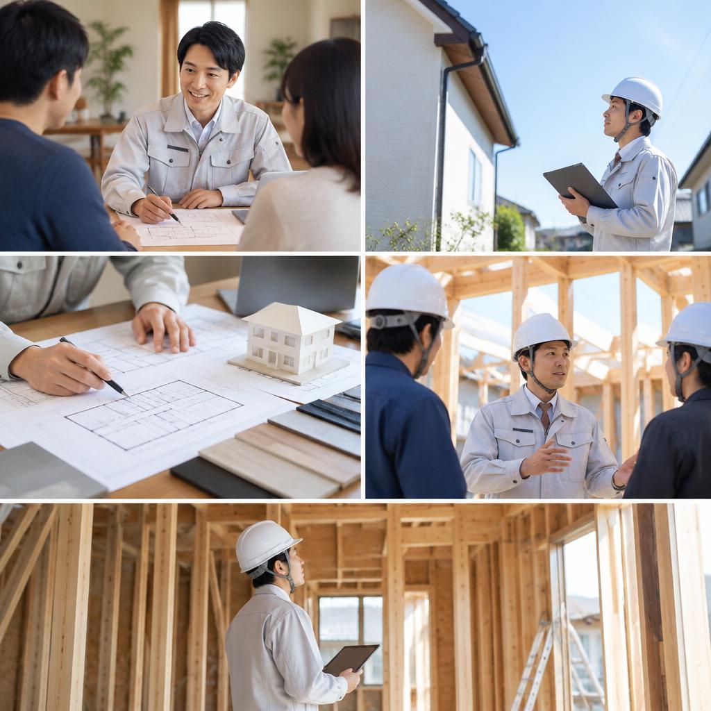建築士が現地確認から施工管理まで一貫して担当
